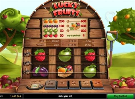 lucky fruits slot beste online casino deutsch